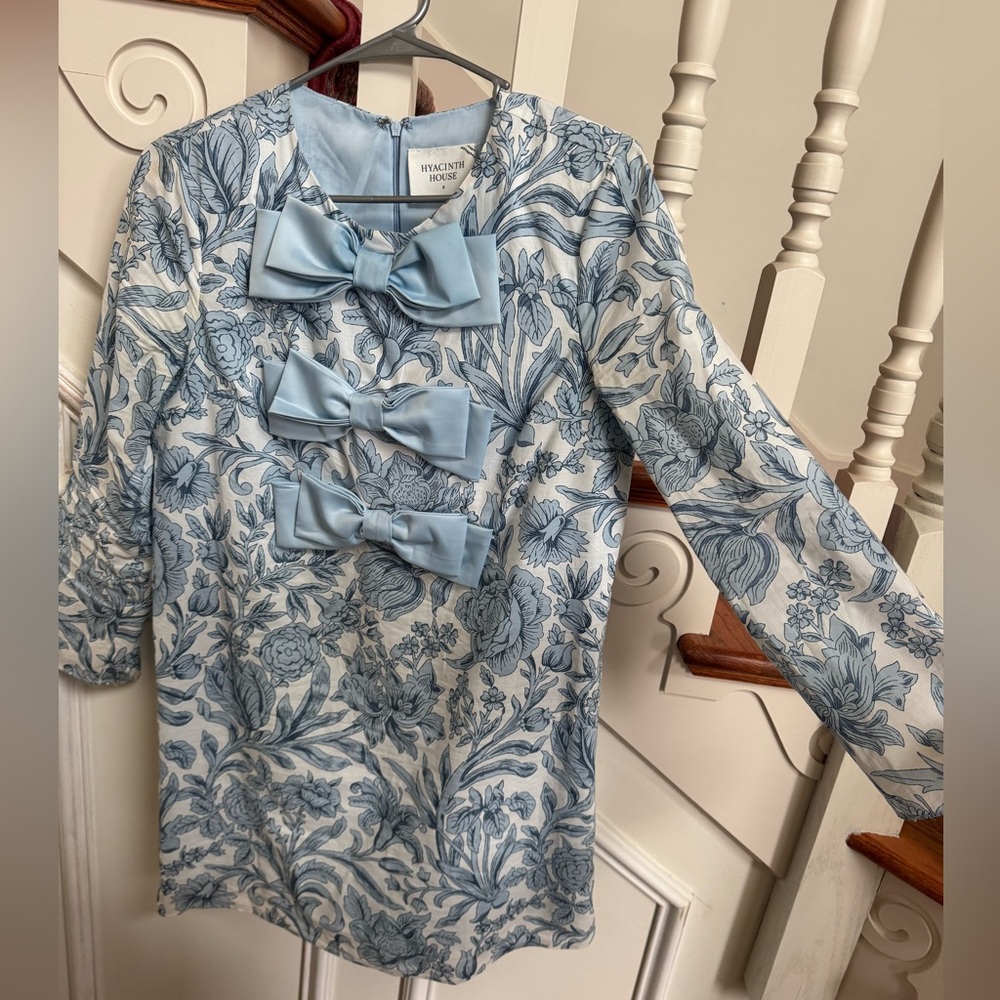 Tuckernuck Blue Floral Midi Dress